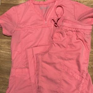 Pink scrub SET